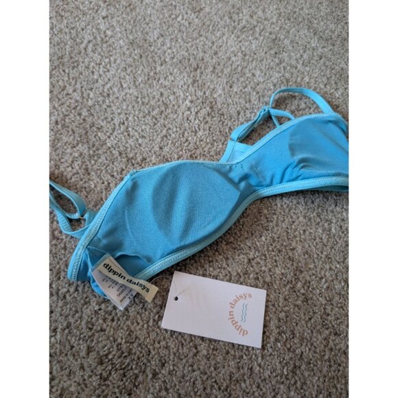 NWT Dippin Daisys Blair Scoop Neck Bikini Top - Picture 5 of 7